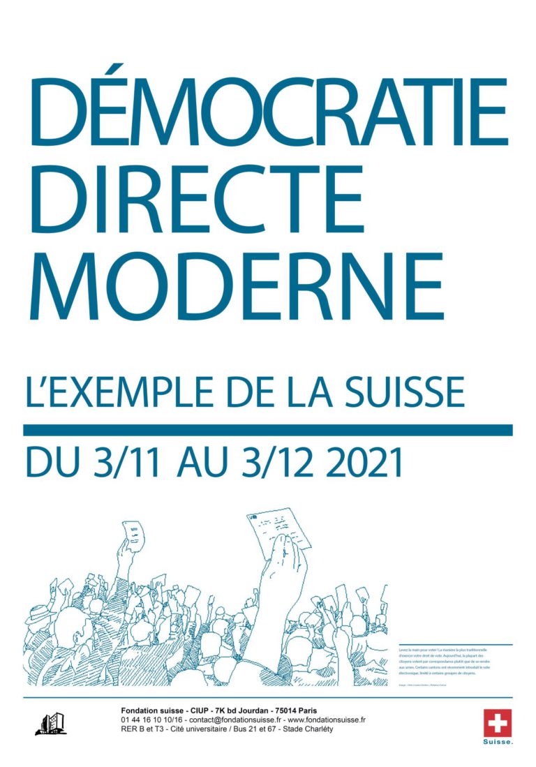 La Démocratie directe moderne + Fondation Suisse / architecte Le Corbusier