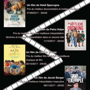 Prix du cinéma suisse 2017